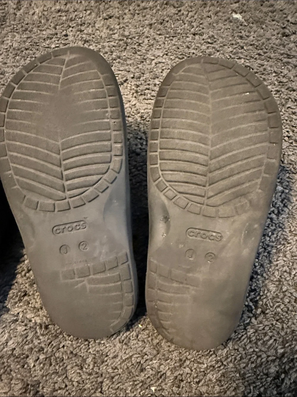 CROCS Kids Black Slide Sandals